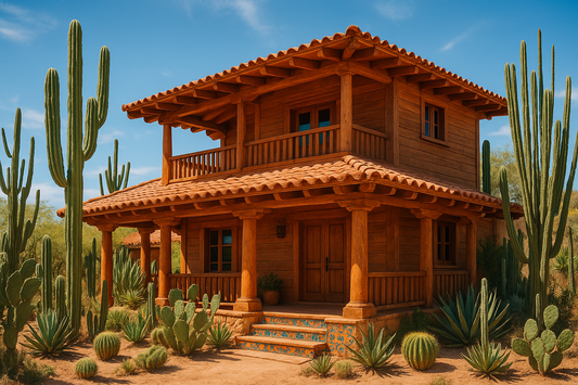 ¿Por qué no se construyen casas de madera en México?