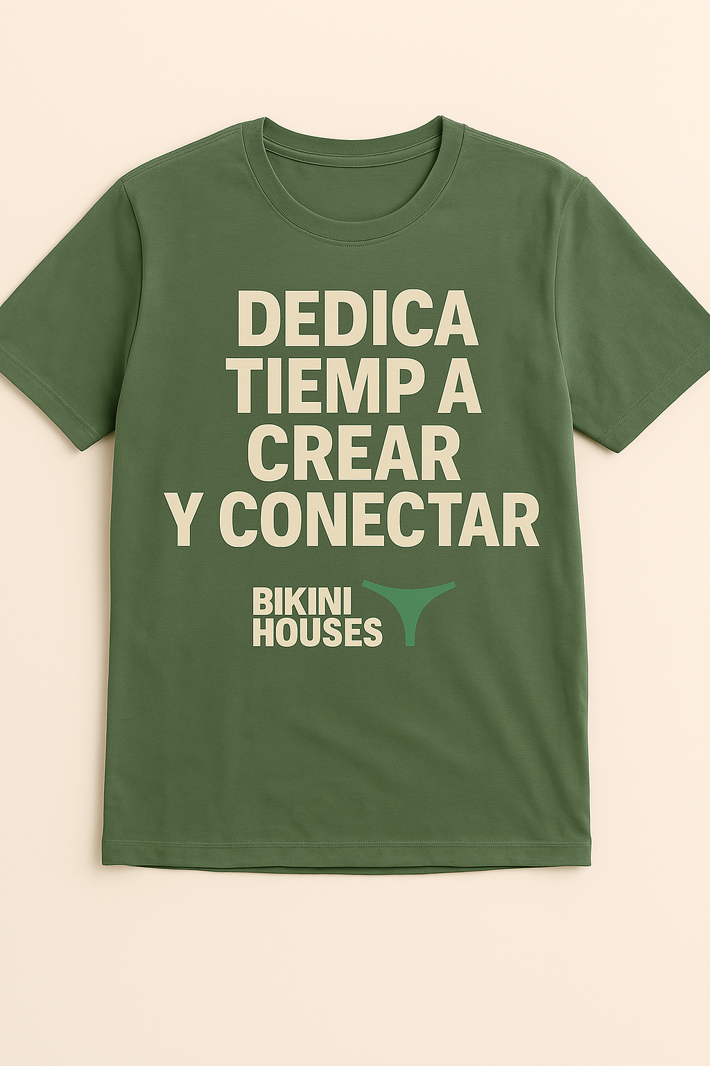 Playera Crear y Conectar – BikiniHouses