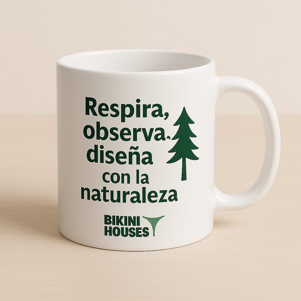Taza BikiniHouses - Respira, diseña diseña con la naturaleza – Diseño Consciente
