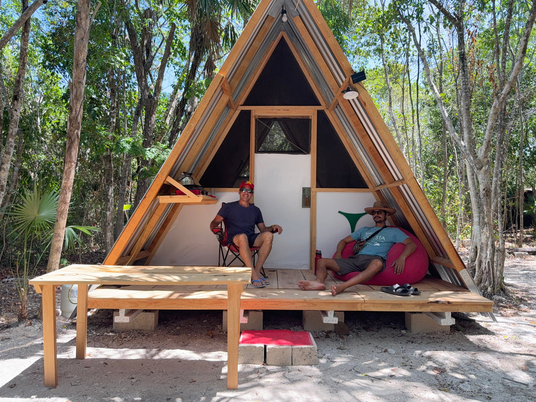 ¿Quién te puede ayudar a construir una cabaña sustentable en el Caribe Mexicano? BikiniHouses