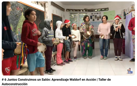 Juntos Construimos: Cómo la Autoconstrucción Waldorf Inspira el Aprendizaje Colaborativo