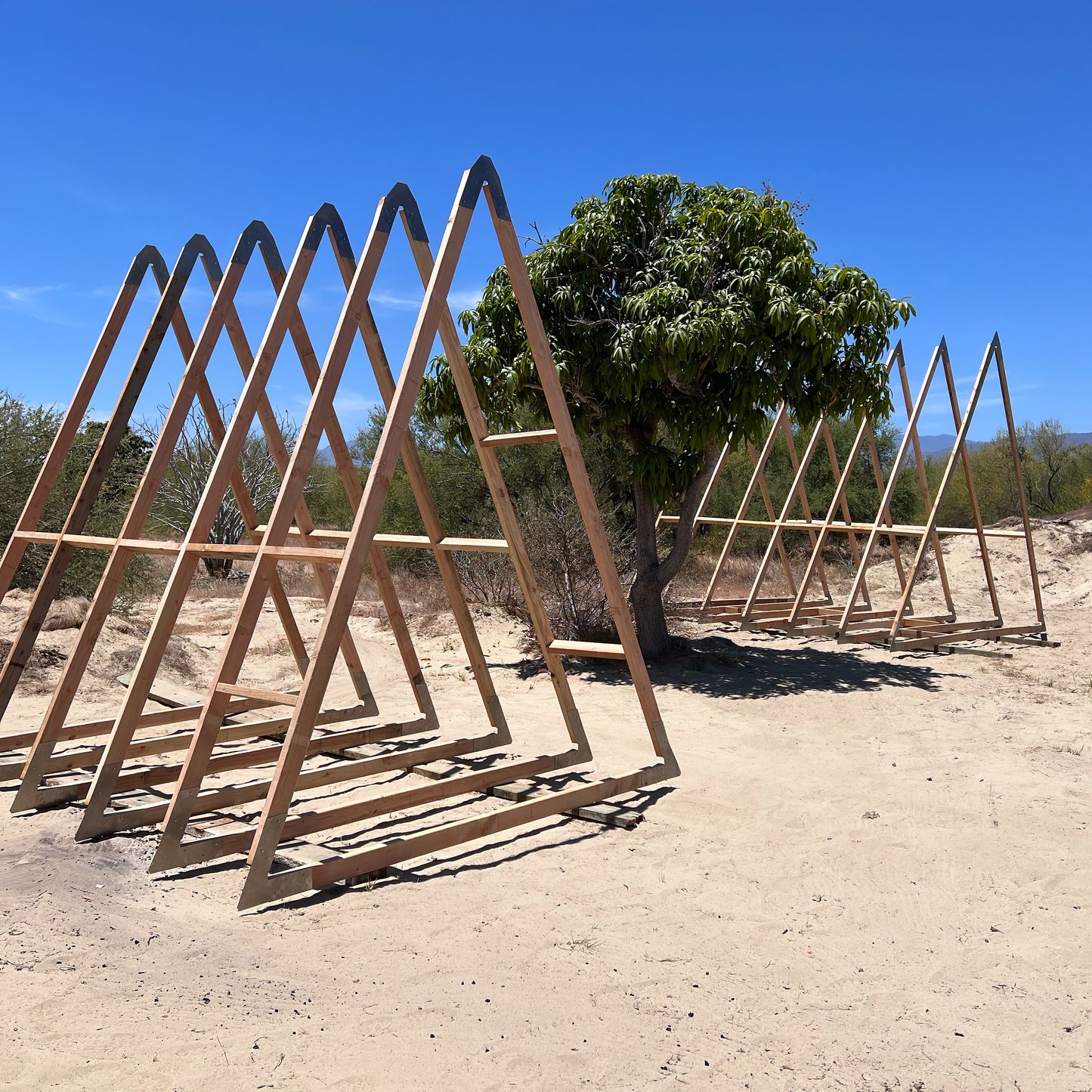 Set de 3 Conectores Metalicos BikiniHouses para AFrame12