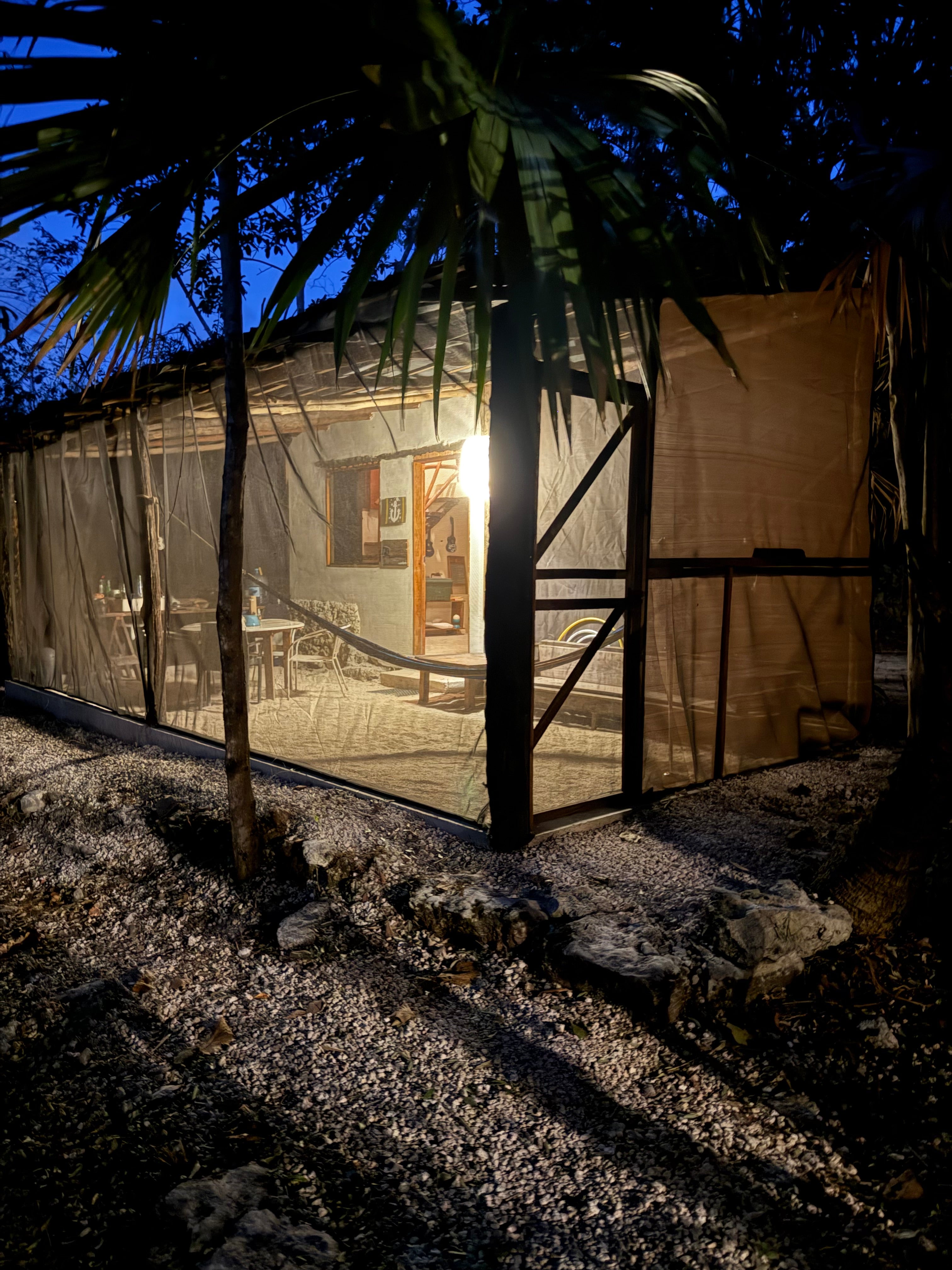 Casita BikiniHouses frente al cenote de Puerto Morelos