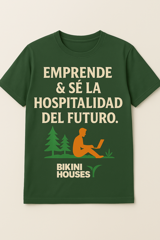 Playera Emprende Hospitaildad de la Natiuraleza – BikiniHouses