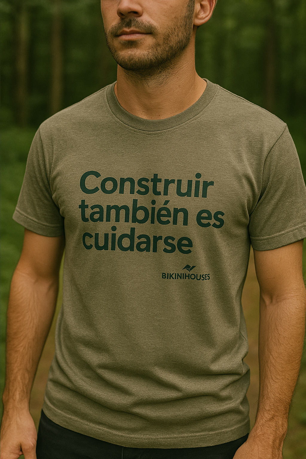 Playera Construir también es Cuidarse – BikiniHouses